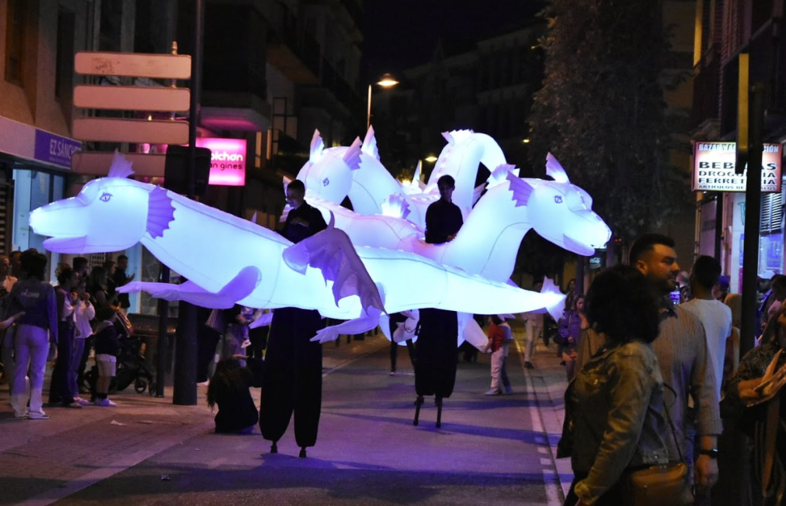 Dragones en pasacalles