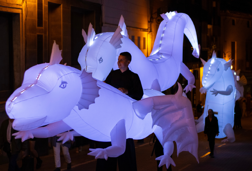 Dragones en pasacalles