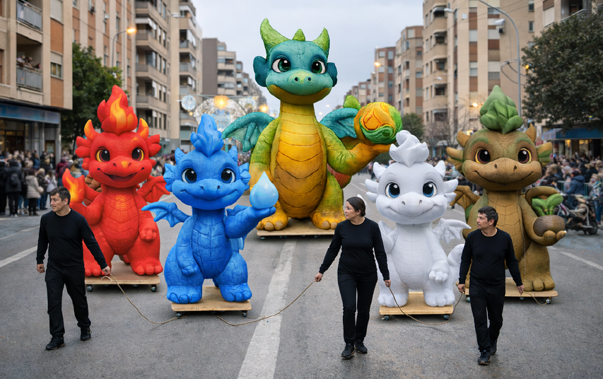 Dragones de los Elementos