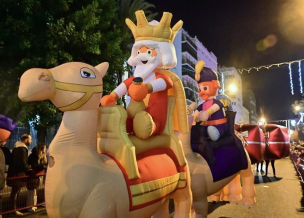 Reyes Magos a camello