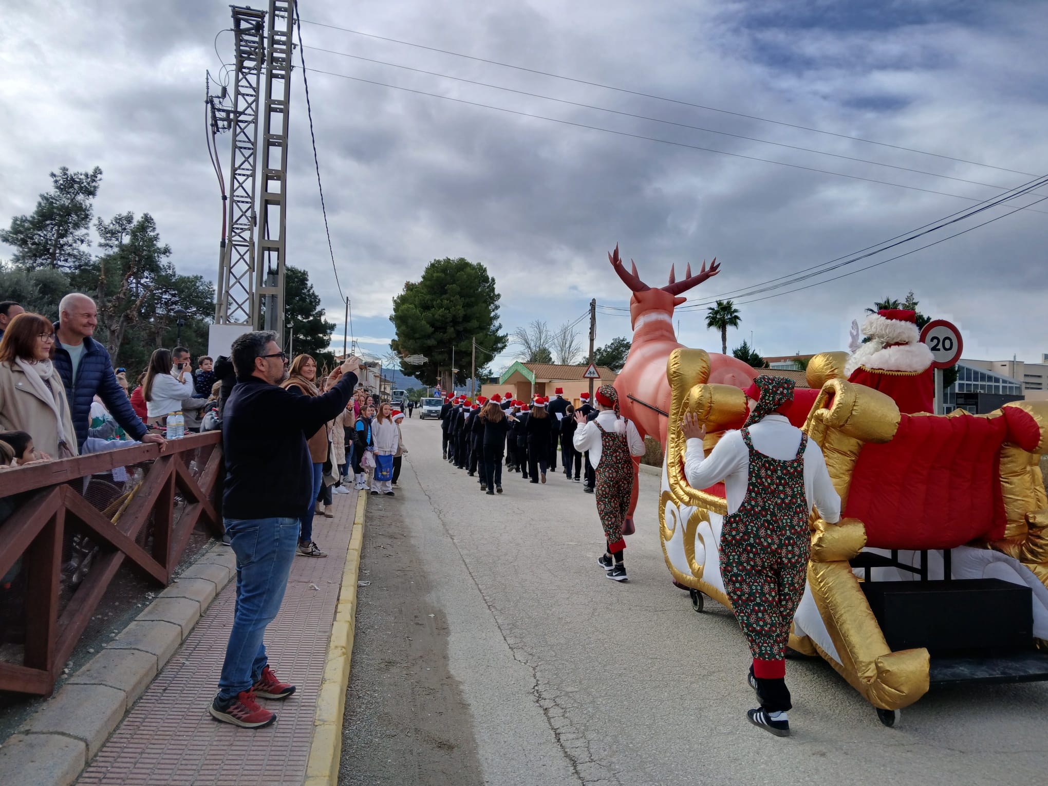El trineo de la navidad